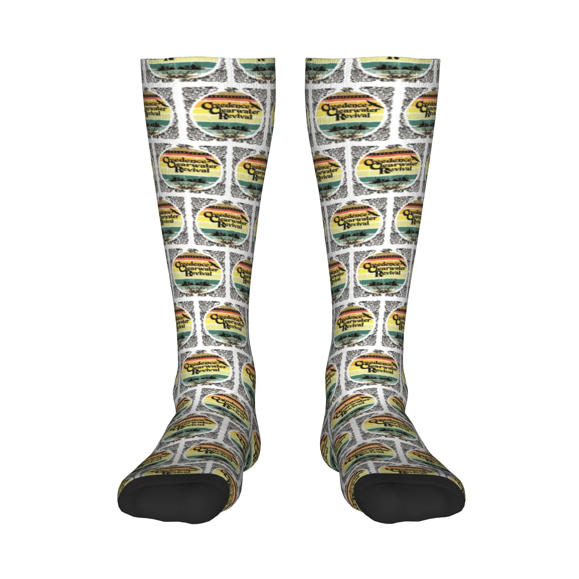 

Всесезонные чулки Creedence Clearwater Revival Riverboats, носки, повседневные длинные носки в стиле хип-хоп, аксессуары для мужчин и женщин