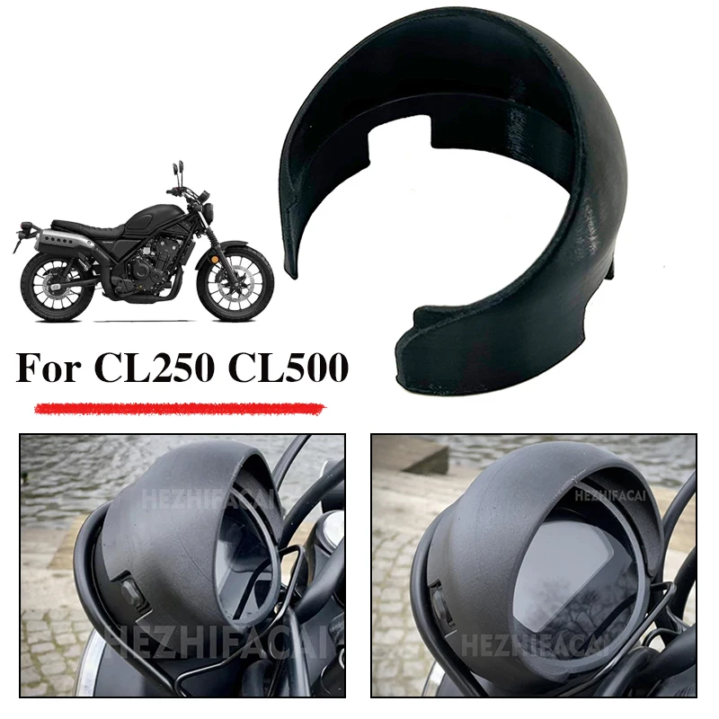 

For Honda CL500 CL300 CL 500 300 2023 2024 Motorcycle Speedometer Gauge Instrument Meter Ring Cover Sunshade Guard Protection
