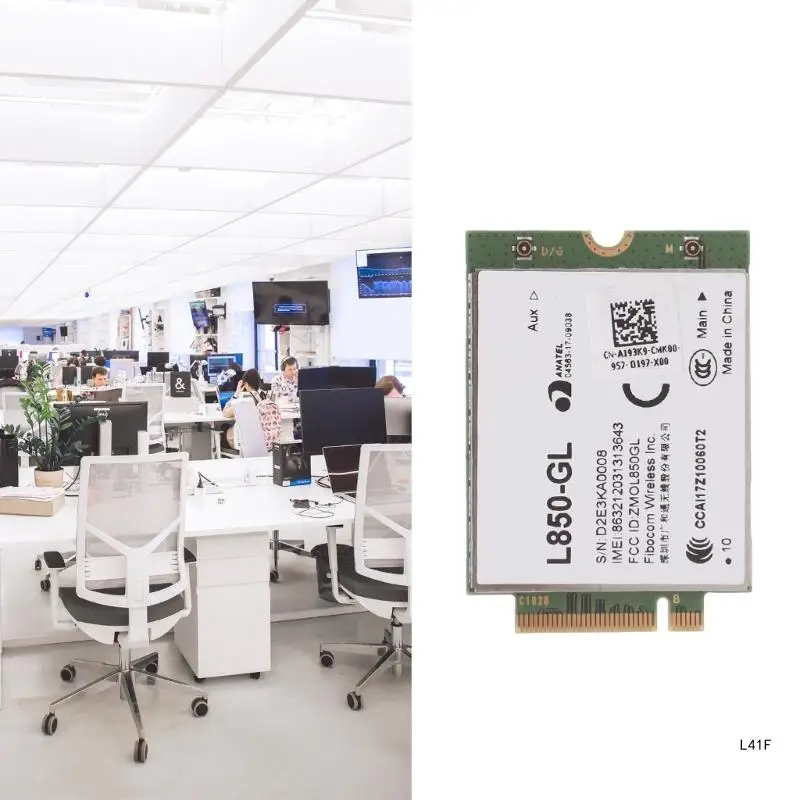 Fibocom L850-GL Card LTE WWAN Card Module,Dedicated LTE Module for Lenovo Carbon Gen6 X280 T580 T480s