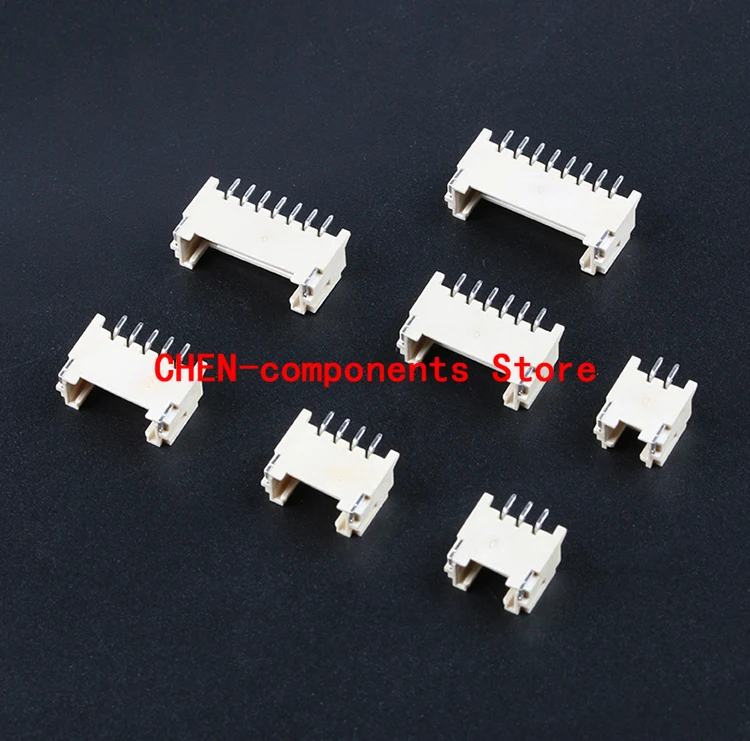 20PCS/lot HY2.0MM 2P/3P/4P/5P/6P/7P/8P/10P connector Horizontal Socket 2.0MM with buckle lock connector Horizontal Socket