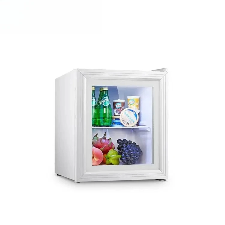 36L Portable Fridge Freezers Compressor Compact Glass Door Freezer