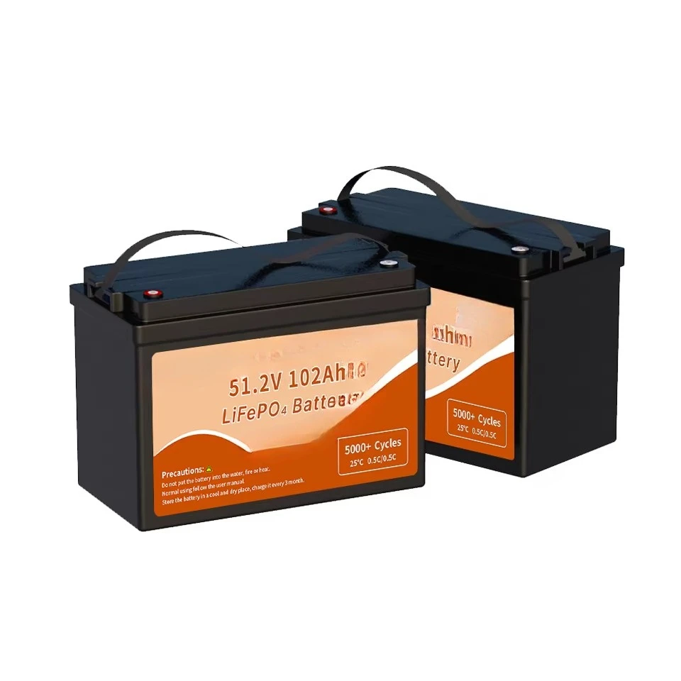 rechargeable lithium-ion LiFePO4 solar battery pack 12v 24v 36v 48v 51.2v 50ah 100ah 200ah 300ah lithium-ion battery