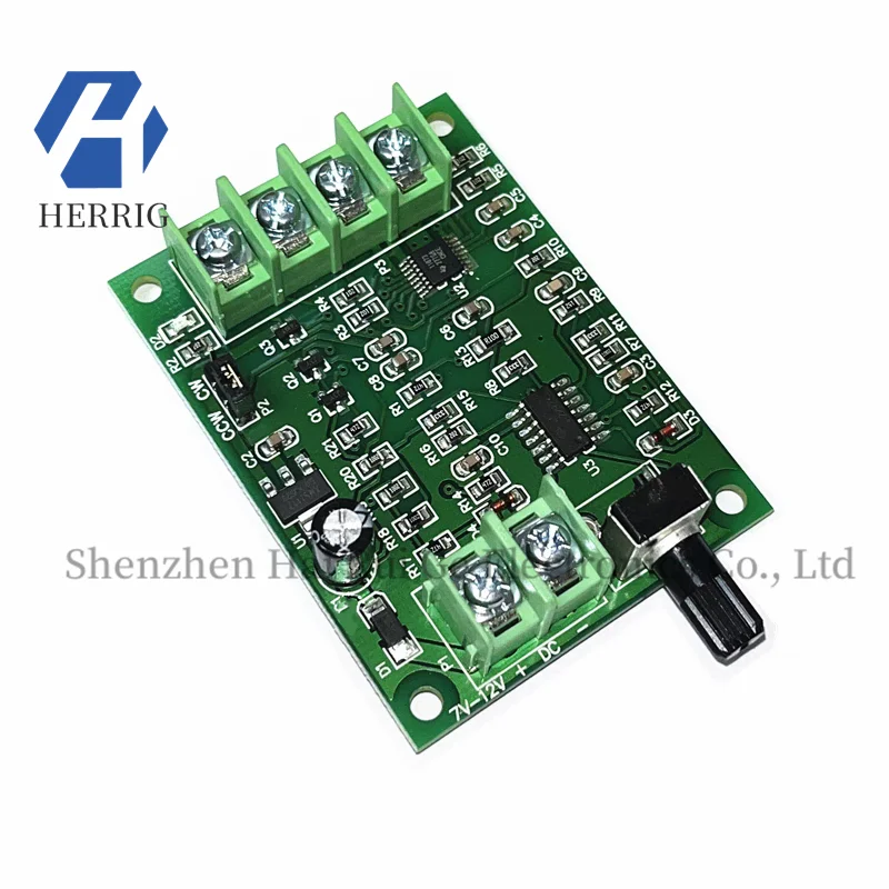 

【Improved Version】Brushless DC Motor Driver Board, Speed Regulating Board, Optical Drive Hard Disk Motor Controller, 7V-12V