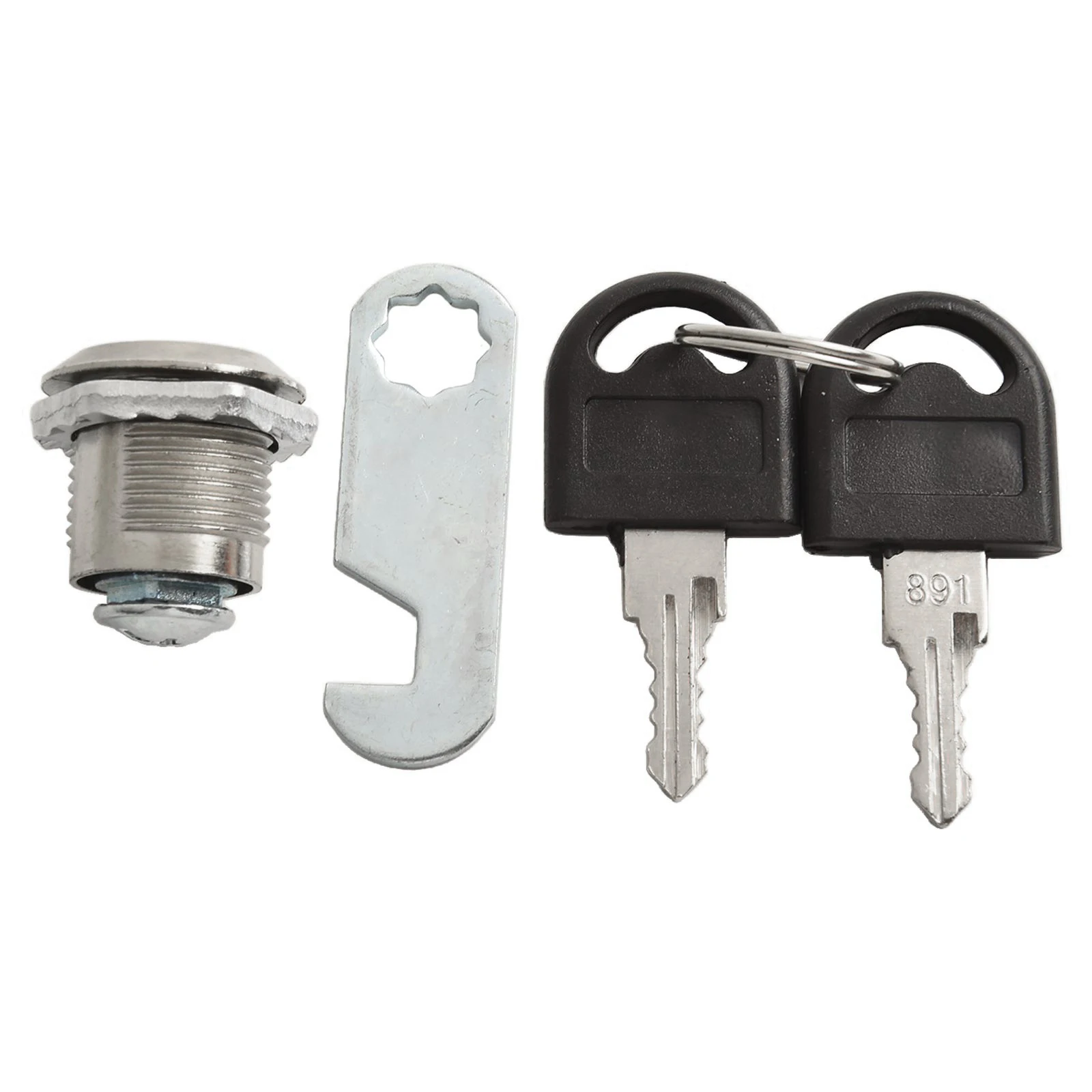 Zinc Alloy Cam Lock for Drawer For Cabinet Mailbox Locker Cupboard with 2 Keys for Desk and Filing For Cabinet 16/20/25/30mm