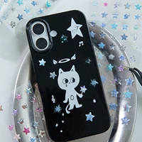 4 Designs Candy Star Series Lovely Five Point Star Theme Resin Stickers for Scrapbooking DIY Frame Collage Decoration 4