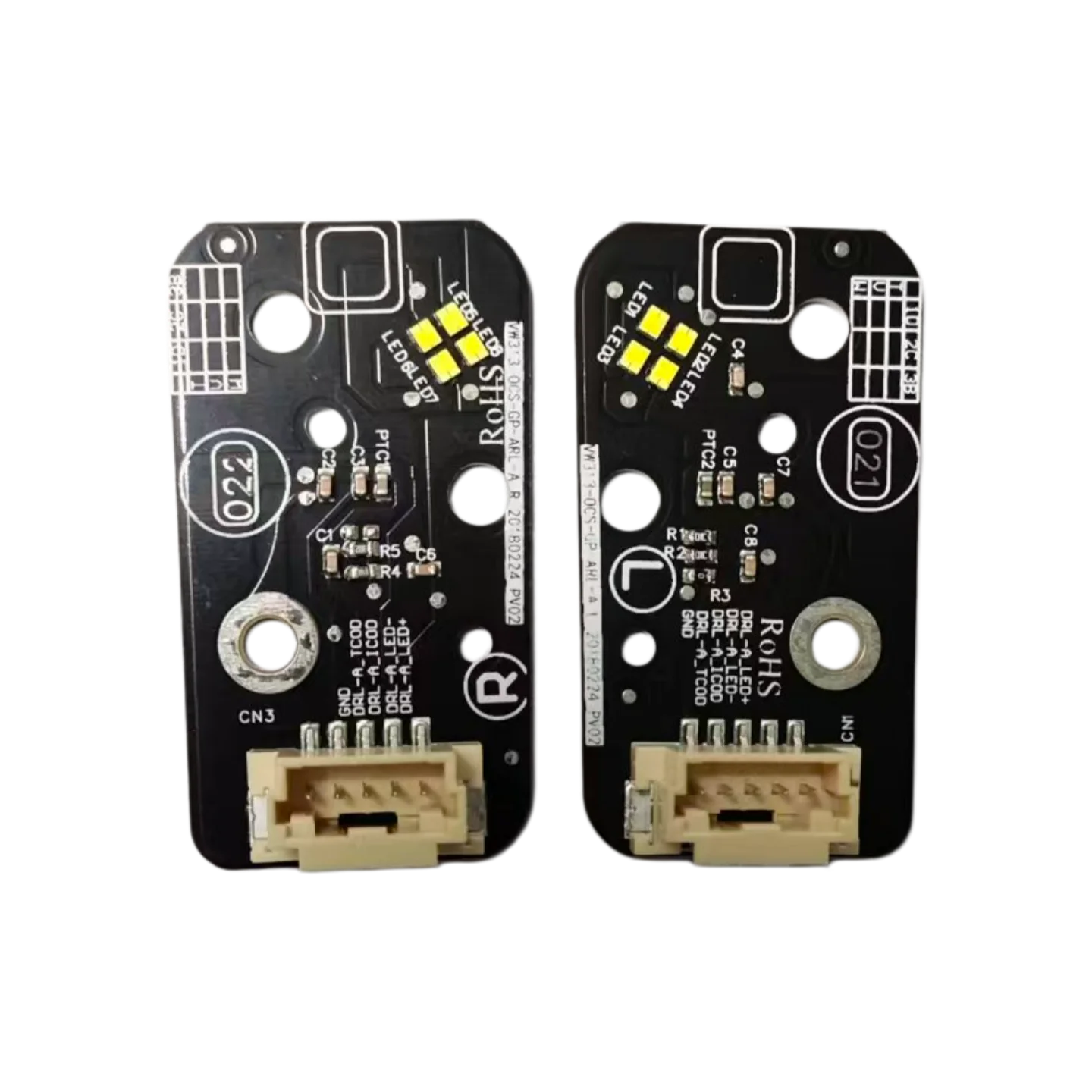 White Headlight LED Module For Volkswagen Lingdu 2019-2022 Daytime Running Light Replacement Lamp Board Stable Performance