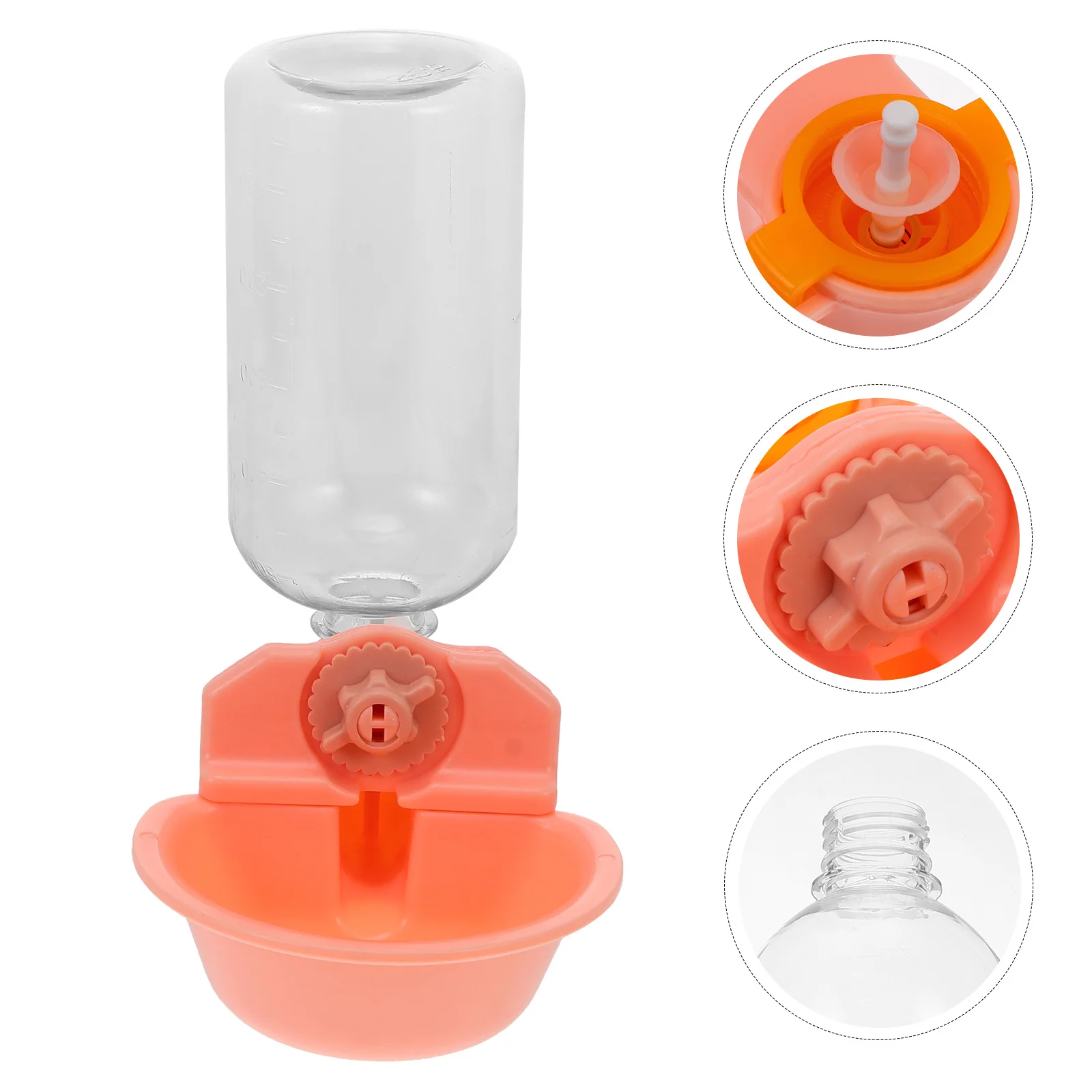 

1Pcs Pet Water Dispenser Automatic Feeder 500ml Large Capacity Dog Cat Pigeon Water Drinking Bowl Practical Durable