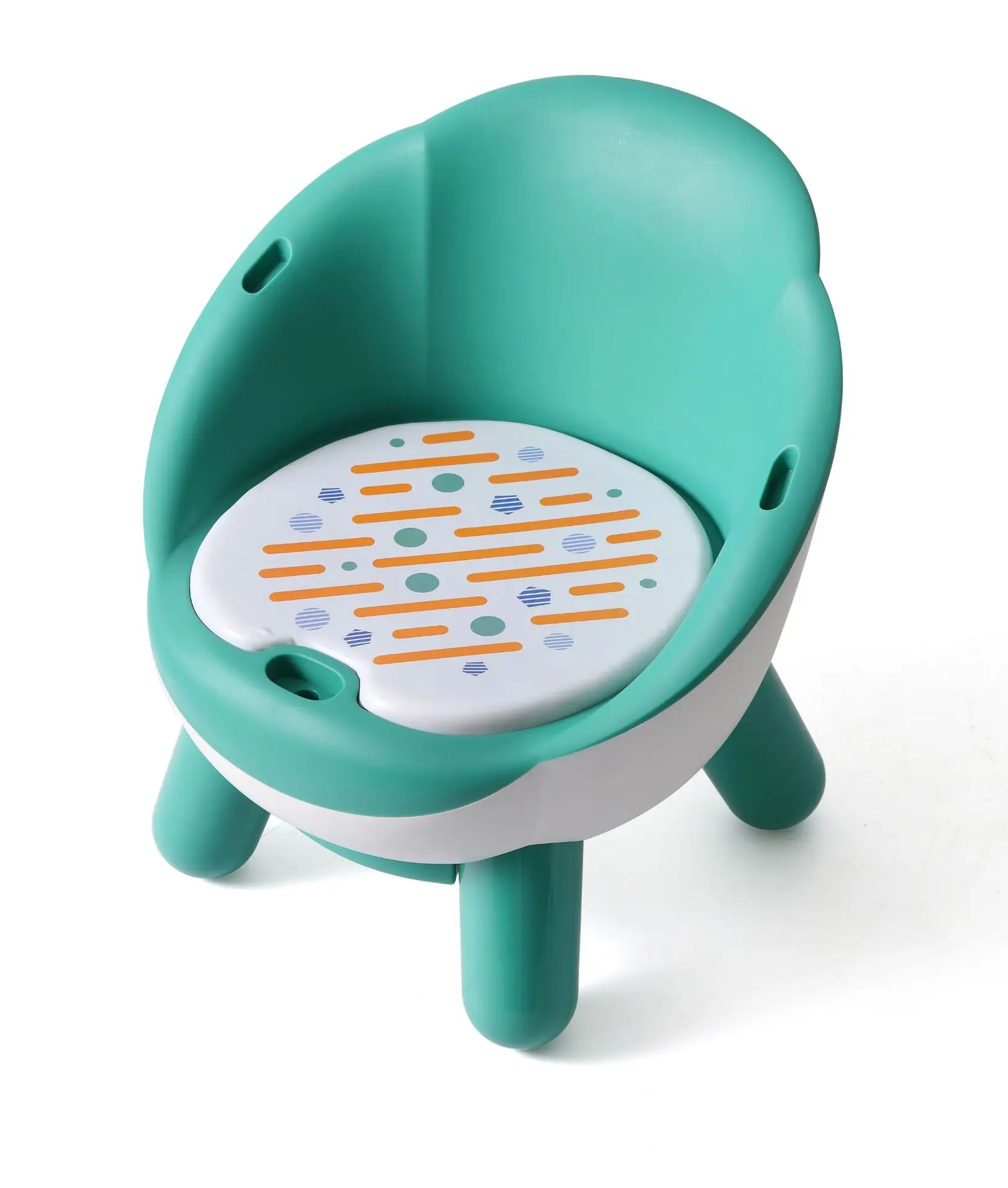 K-STAR Creative Solid Small And Cute Multifunctional Backrest Environmental Plastic Baby Dining Chair New Hot Sale Dropshipping