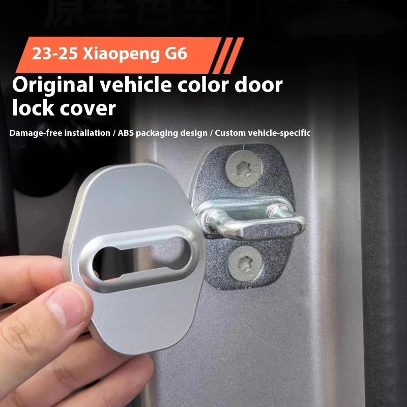 

For XPeng G6 2025 Door Lock Cover Set Full Wrap Protection Corrosion Rust Proof Interior Car Accessories