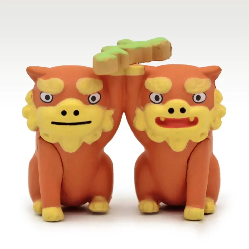 Oryginalny STASTO japonia Gashapon Kawaii Anime rysunek pomyślny zwierzę kot lis Shiba Inu urocza figurka Mini kapsułka zabawki prezent