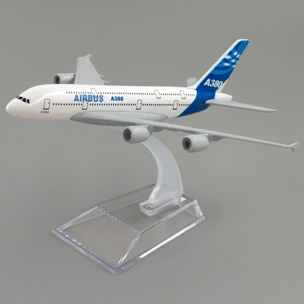 1/400 Aircraft  Airbus A380 Prototype 14cm Alloy Airplane for Gift Collection Home Decoration