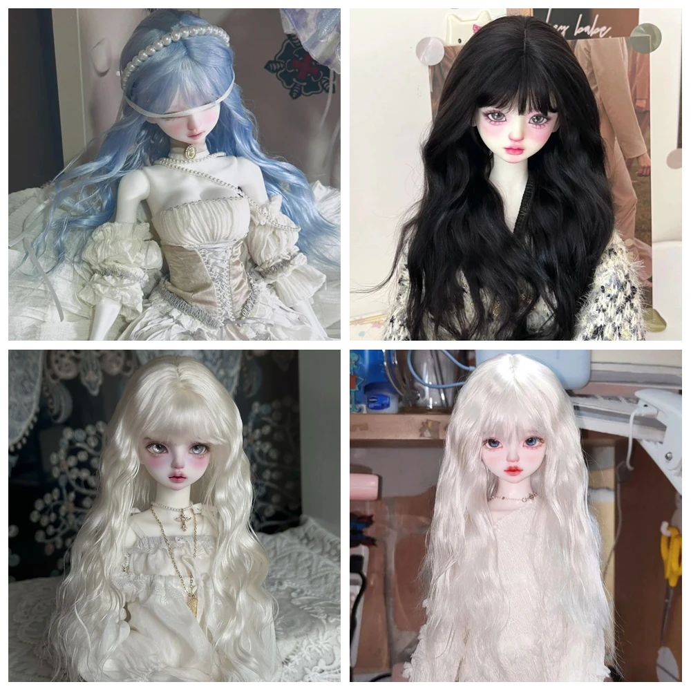 

Аксессуары для кукол, шарнирная кукла 1/6, 1/4, 1/3 YOSD MSD BJD, длинный парик для мальчиков и девочек, игрушка
