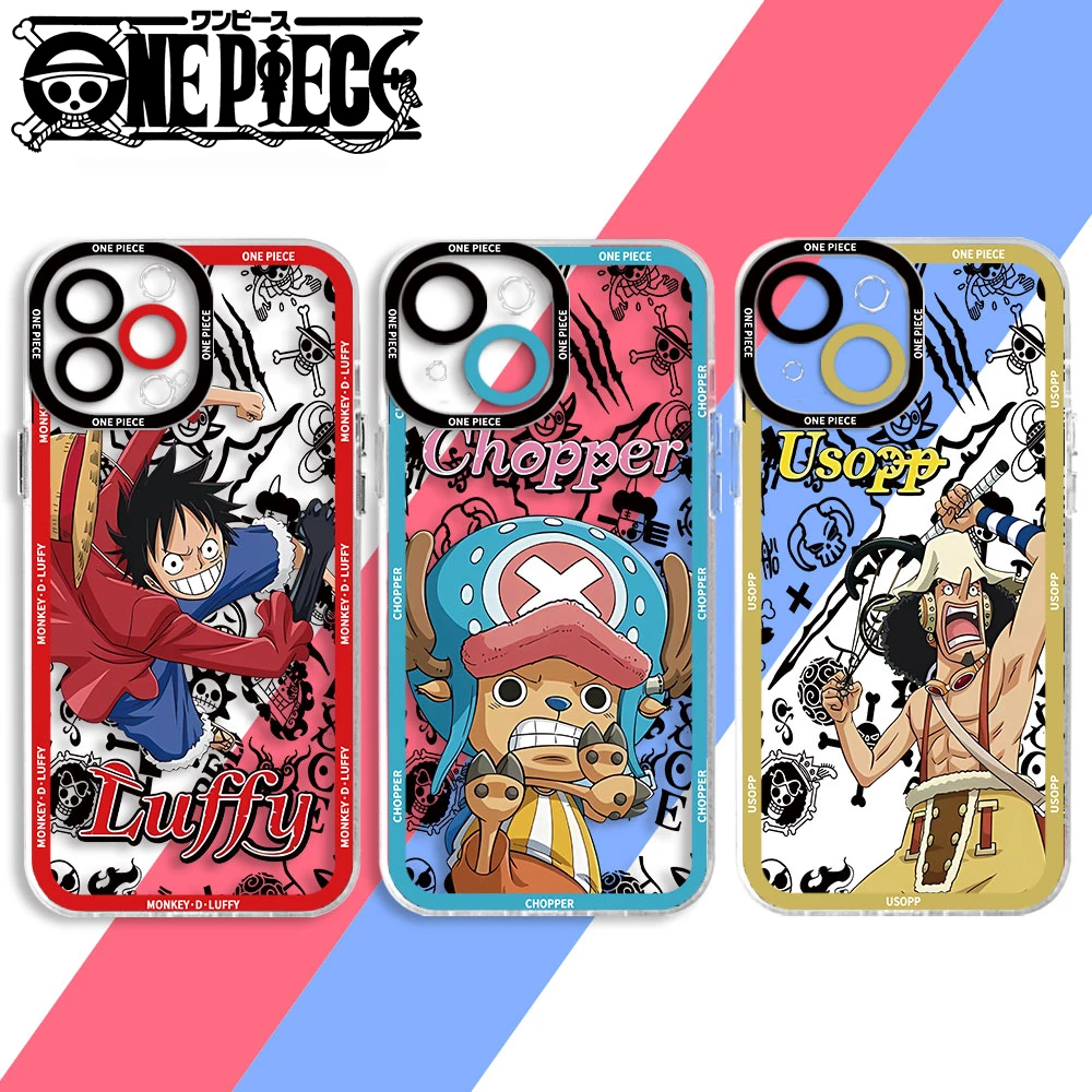 Clear Silicone Funda Luxury Case for Motolora Moto G32 G72 G71 G52 G73 G22 Edge 40 5G Cover Ones Anime P-Pieces