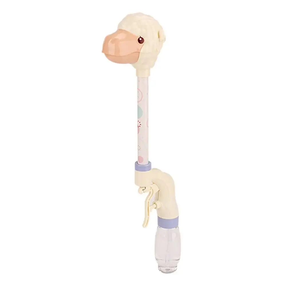 Long-necked Dinosaur Water Spray Open Mouth Style Handheld Alpaca Bath Fountain Press Type Toucan