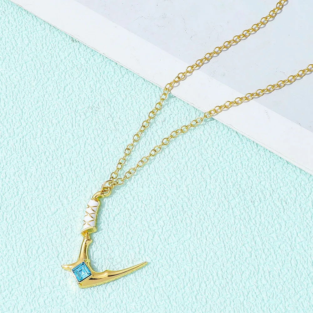 Akali Anime Game Necklace Fashion Charm Pendant Cosplay Party Jewelry Accessory Personality Gift Women