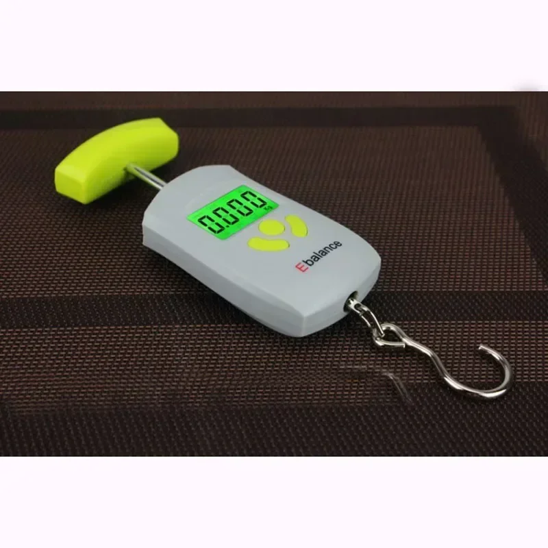 

50kg x 10g Portable scale Electronic Hanging Hook Scale Mini Digital Scale For Fishing Luggage Travel Weighting Steelyard