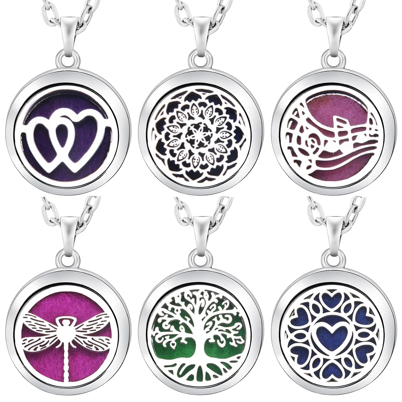 Collier pour femme en acier inoxydable