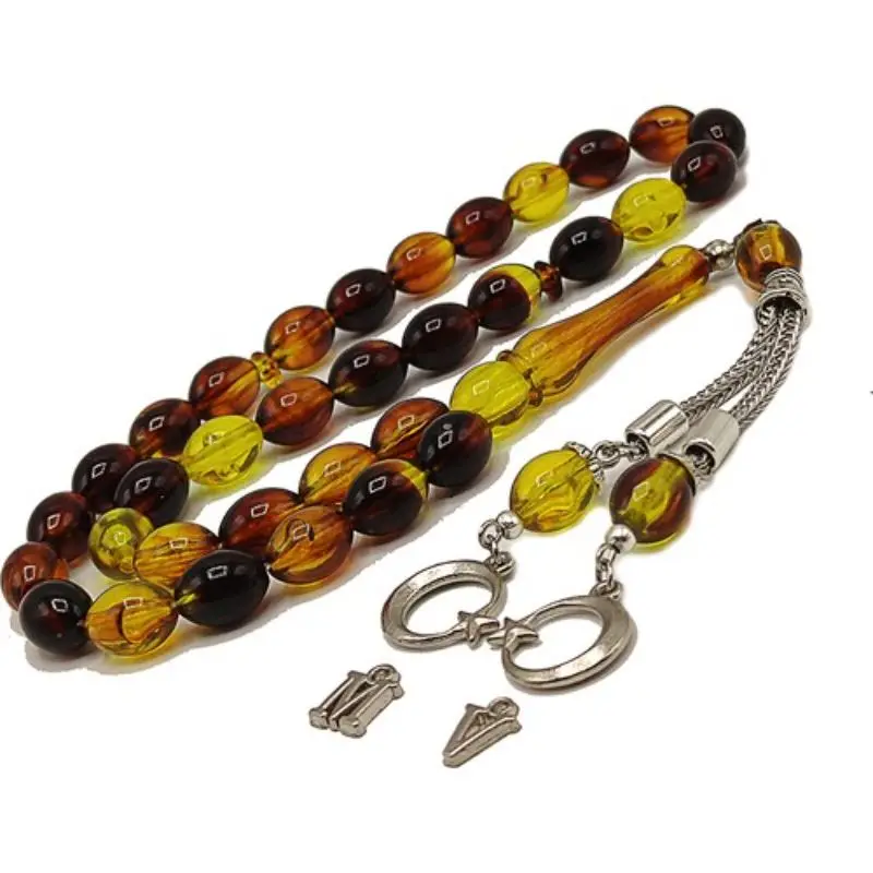 

Men's Brown Vip Amber Beyzi Cut Powder Amber Rosary 2021 Summer Winter Fashion Trend Gift Items Free Shipping