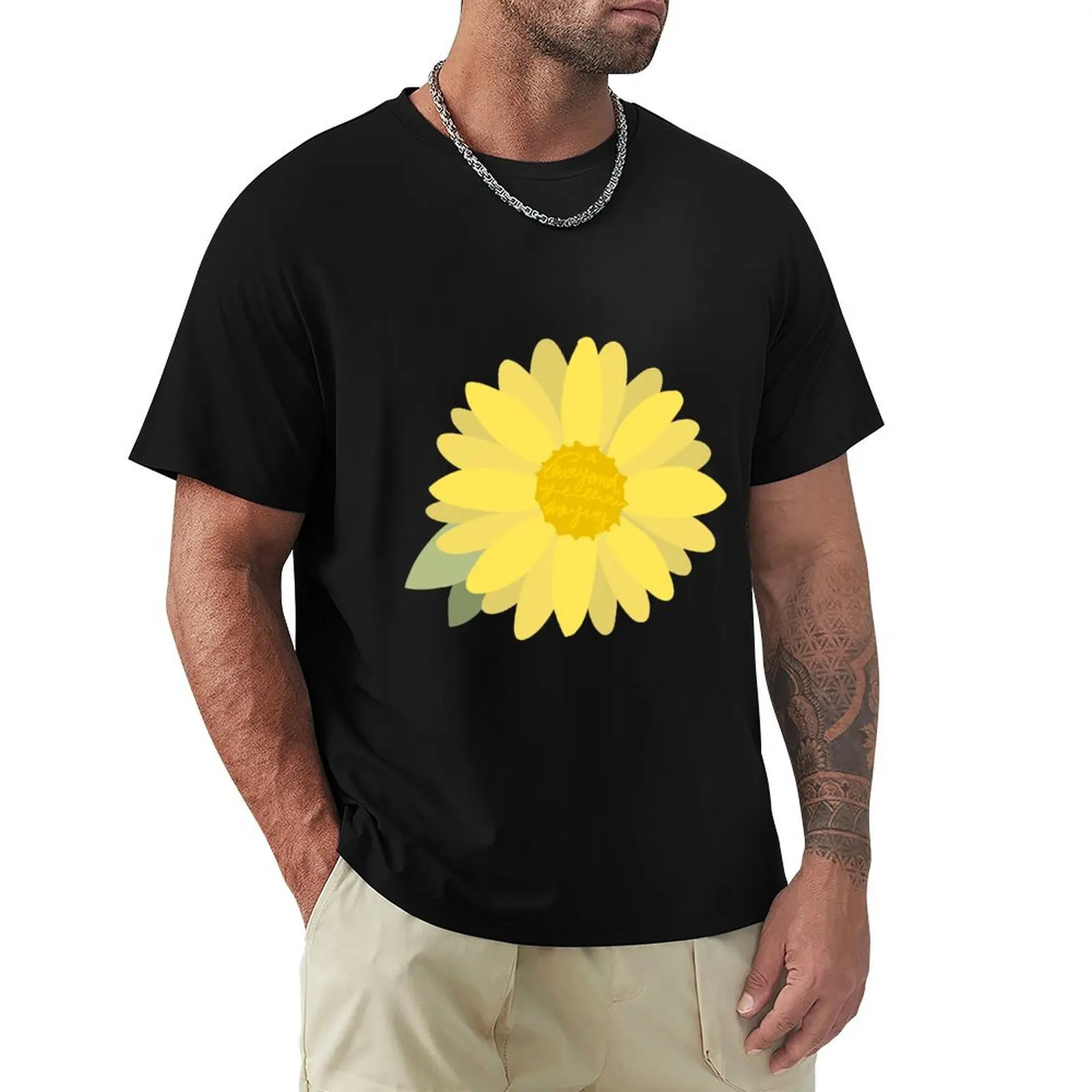 A Thousand Yellow Daisies T-Shirt Water Resistant Casual T-Shirt