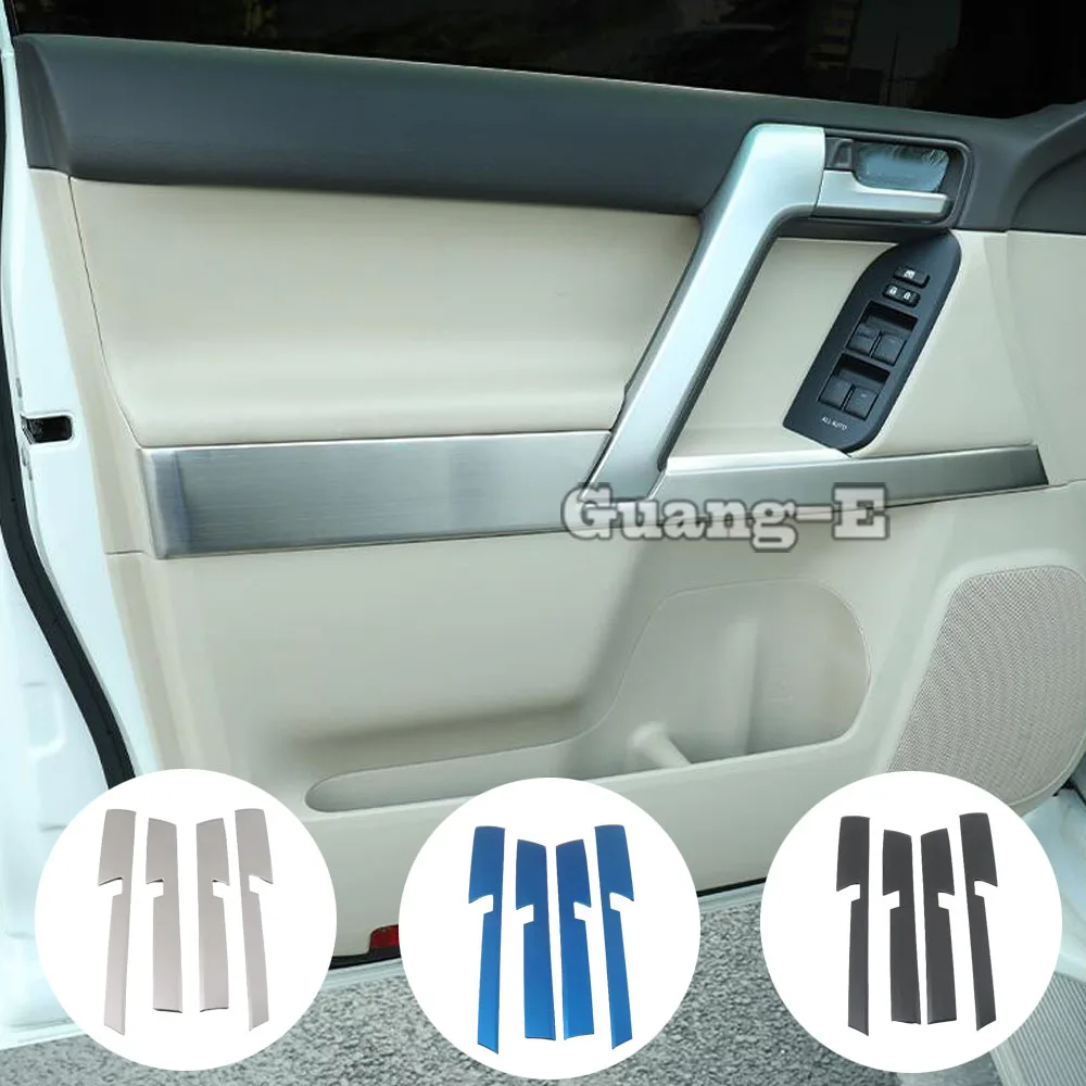 

For Toyota Prado FJ150 2010 2011 2012 2013 2014 2015 2016 2017 2018 2019 Car Stick Door Handrail Trim Handel Frame Armrest Cover