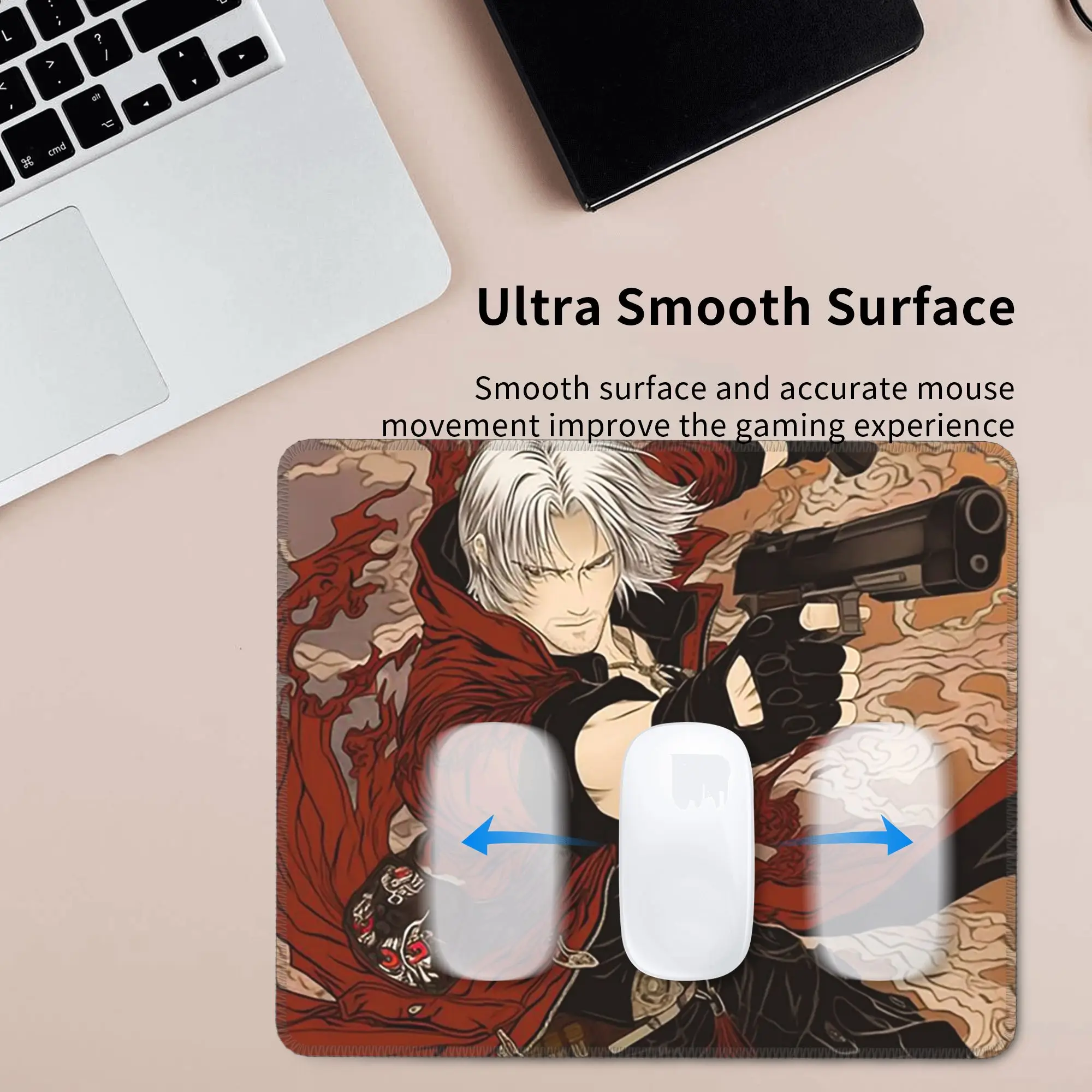 Devil May Cry Game Mouse Pad Computer Keyboard Mouse Mat Gaming PC Laptop Desk Mat Office Table Mats