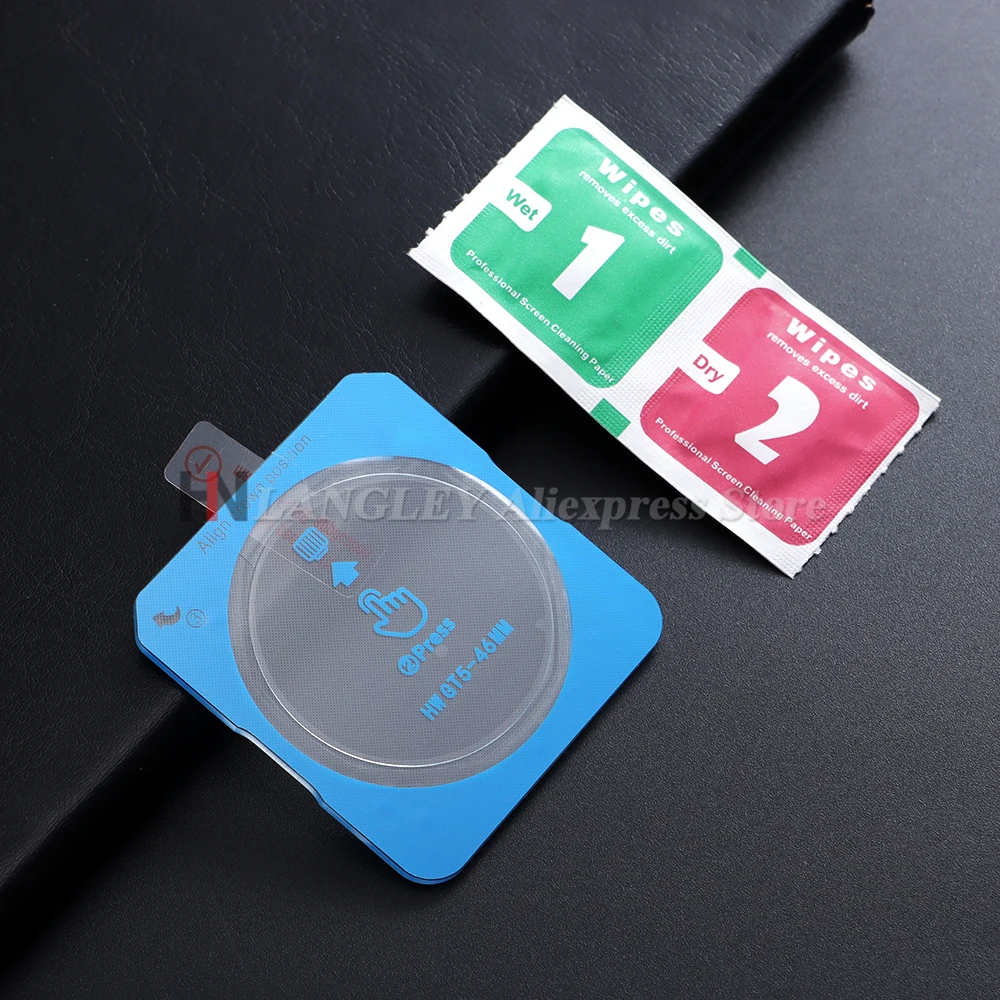 1-5 шт. закаленное стекло для Huawei Watch GT 5 Pro 4 46 мм 41 мм в один клик, легкая быстрая установка, защитная пленка для экрана для часов Huawei