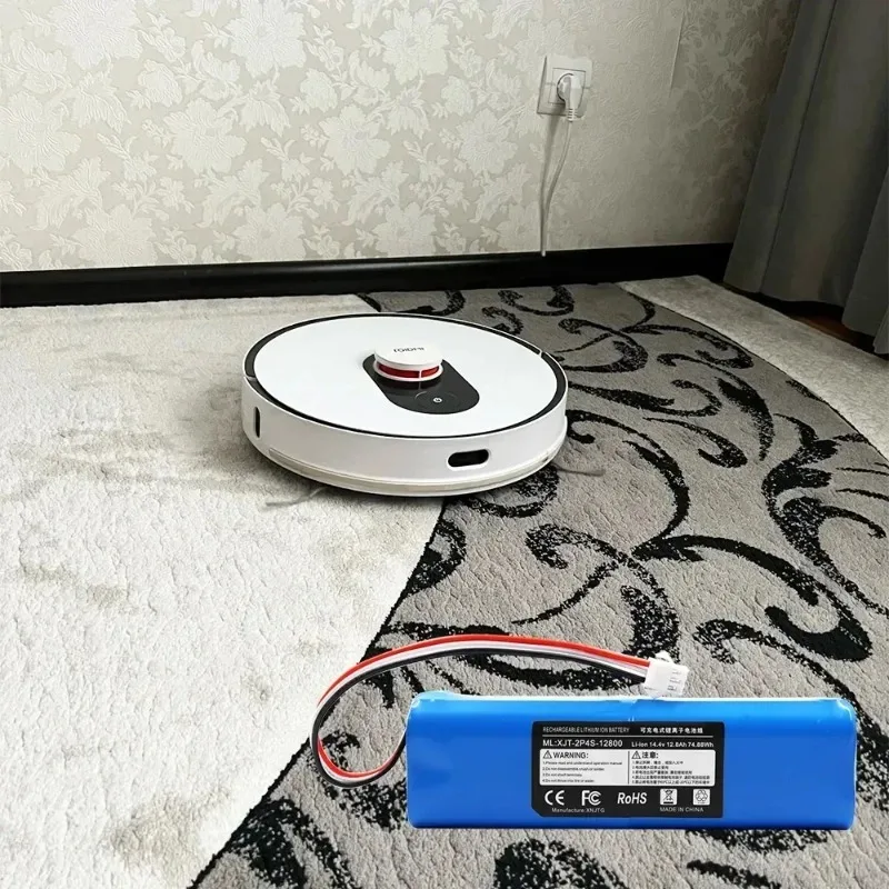 5200-12800mAh for XiaoMi Lydsto R1 Roidmi Eve Plus Viomi S9 Robot Vacuum Cleaner Battery Pack