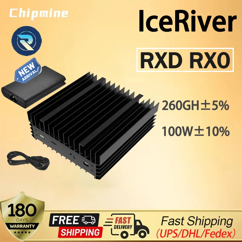 IceRiver RXD RX0 260Gh/s 100W Low Power Consumption Ratio RXD RX0 Home Silent Miner