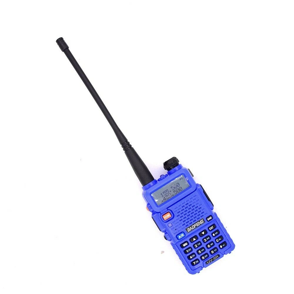 

Baofeng UV5R Walkie Talkie Pure Blue HAM FM Radio LCD Display Dual Standby CTCSS DCS VOX DTMF Wireless Communication