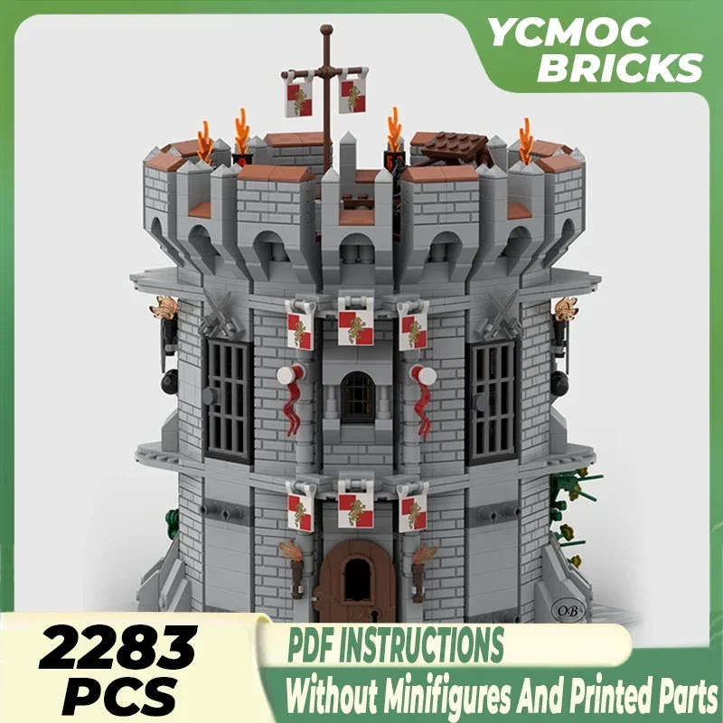 Moc Building Blocks Classic Fortress Model Castle Tower Technical Bricks DIY Assembly Construction Toys For Childr Holiday Gifts