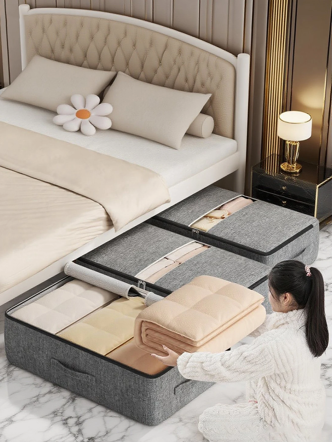 Thumbnail 2 - #27 Low Price Under Bed Storage Bags Deals