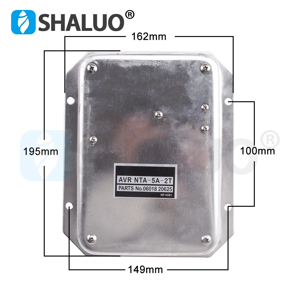 Imagem -03 - Avr Automático Regulador de Tensão Estabilizador Módulo de Controle Board Substituição Compatível para Denyo Avr Gerador Peças Nta5a2t