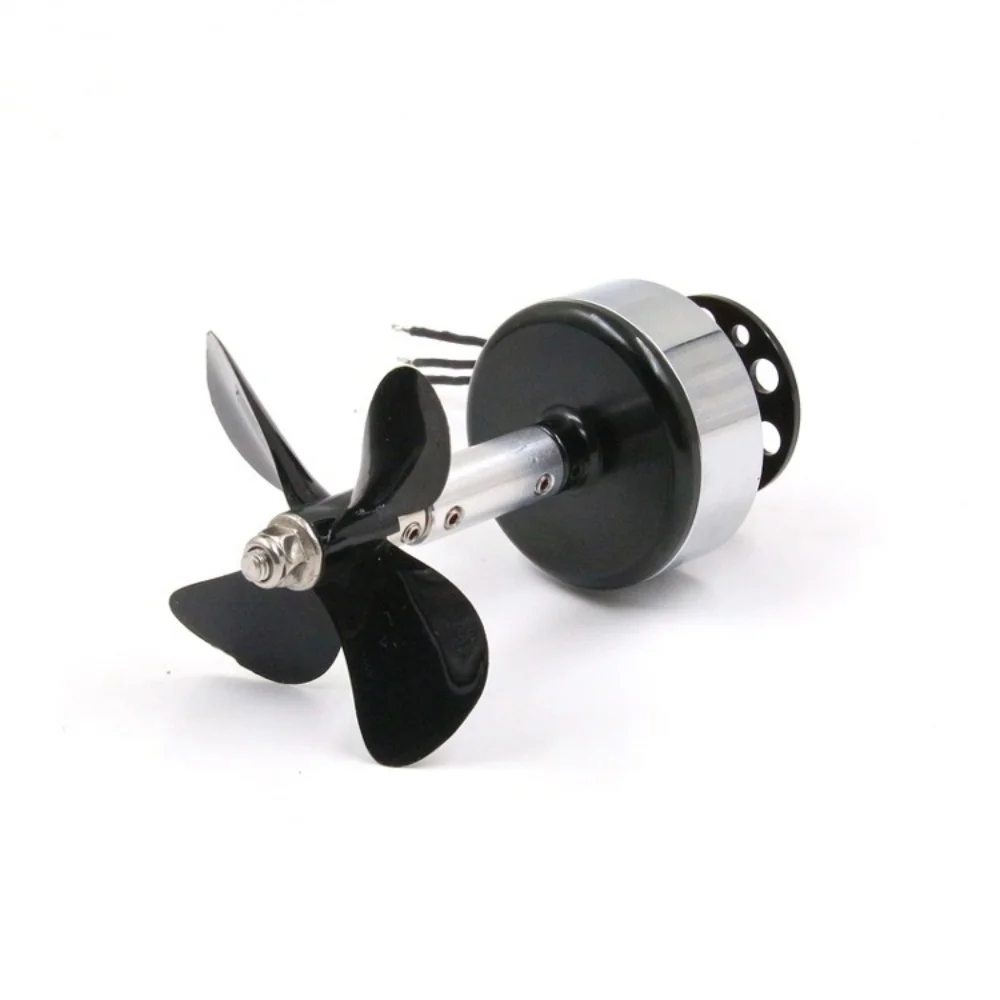 Propulsor submarino FATJAY 4023 – Empuje de 4,5 kg, motor sin escobillas impermeable de 350 kV, accesorio CW/CCW de 60 mm (IPX7 para barcos RC)