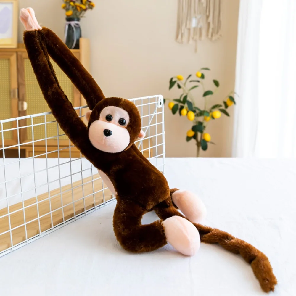 

Portable Colorful Long Arm Monkey DIY Children's Stuffed Animal Toy Plush Monkey Toys Long-armed Monkey Ornaments
