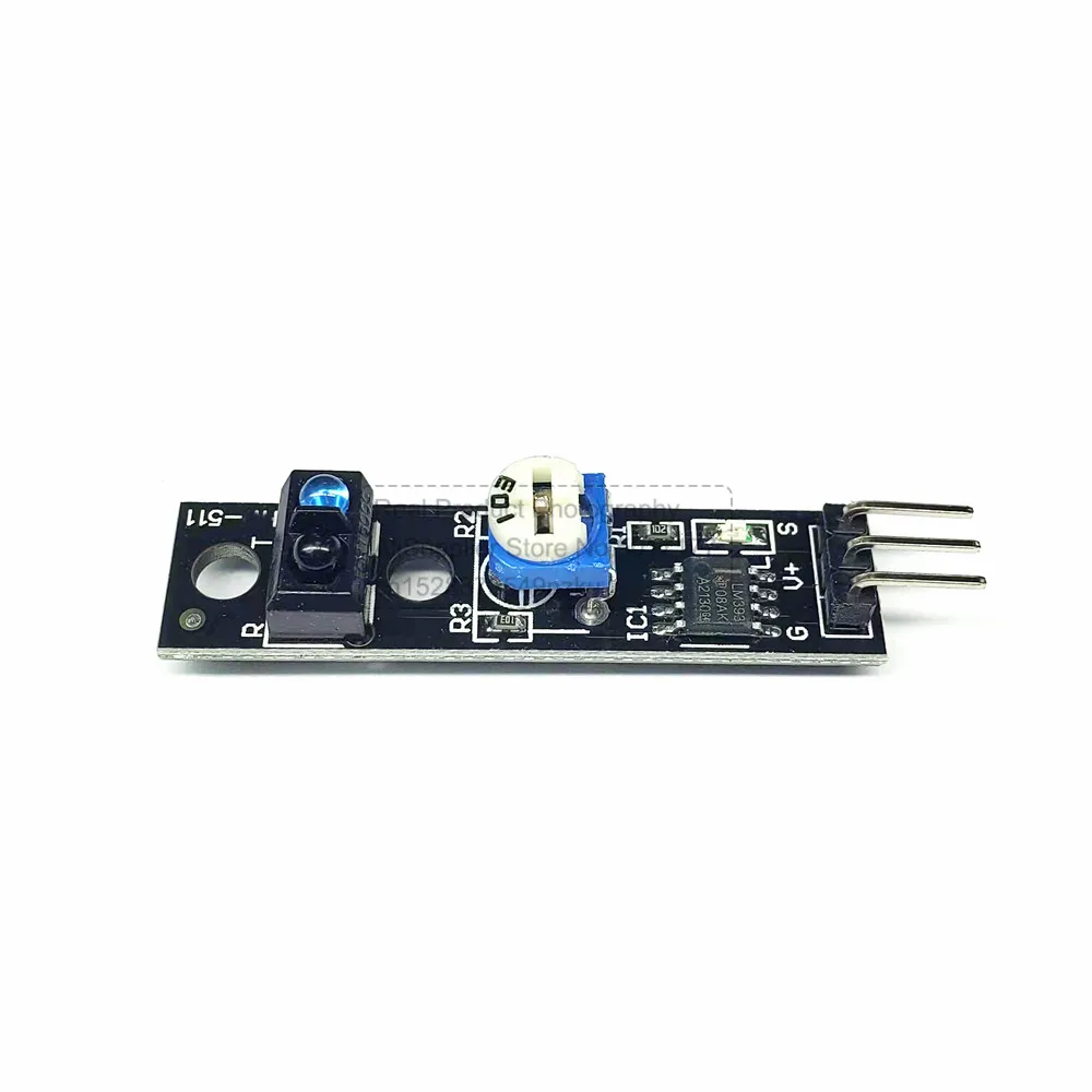 KY-033 Tracking Sensor Module TCRT5000 Reflective Photoelectric Switch Intelligent Vehicle Tracking Probe Infrared Ray Sensor