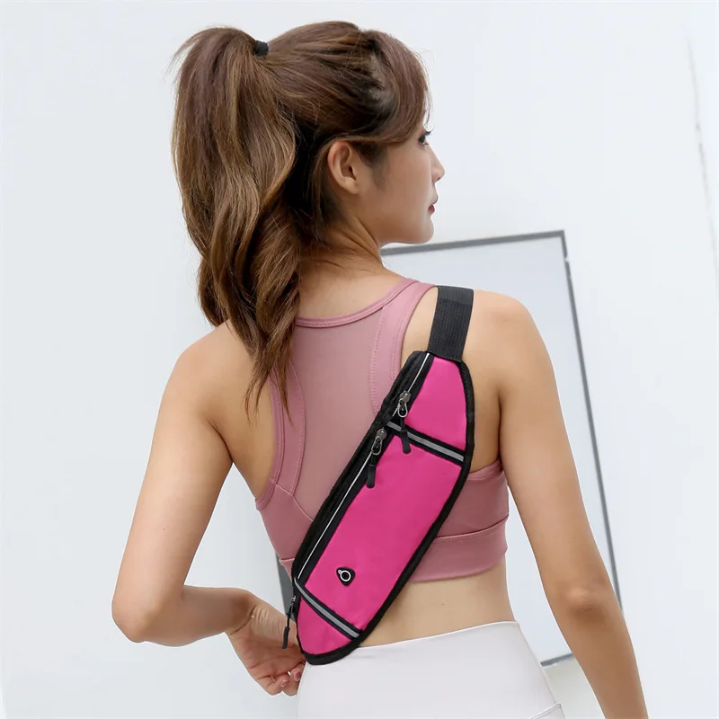 

Professional Running Waist Bag Sports Belt Pouch Men Women Running Belt Waist Pack Mobile Phone Case Hidden Pouch Gym Sports Bag