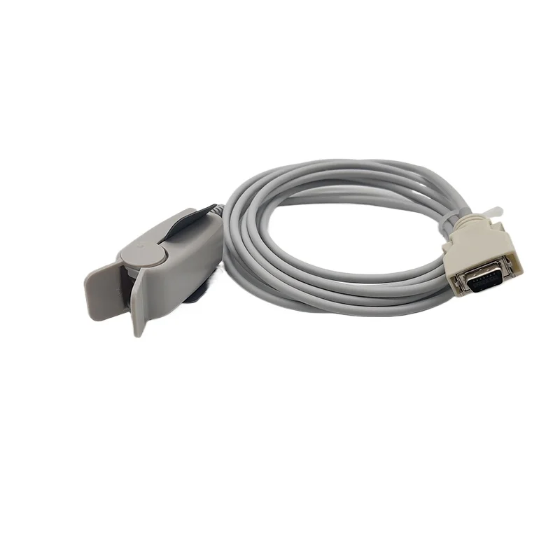 2pcs--Lifepak 11/12/15/20/20E Spo2 Sensor,14pin,3m