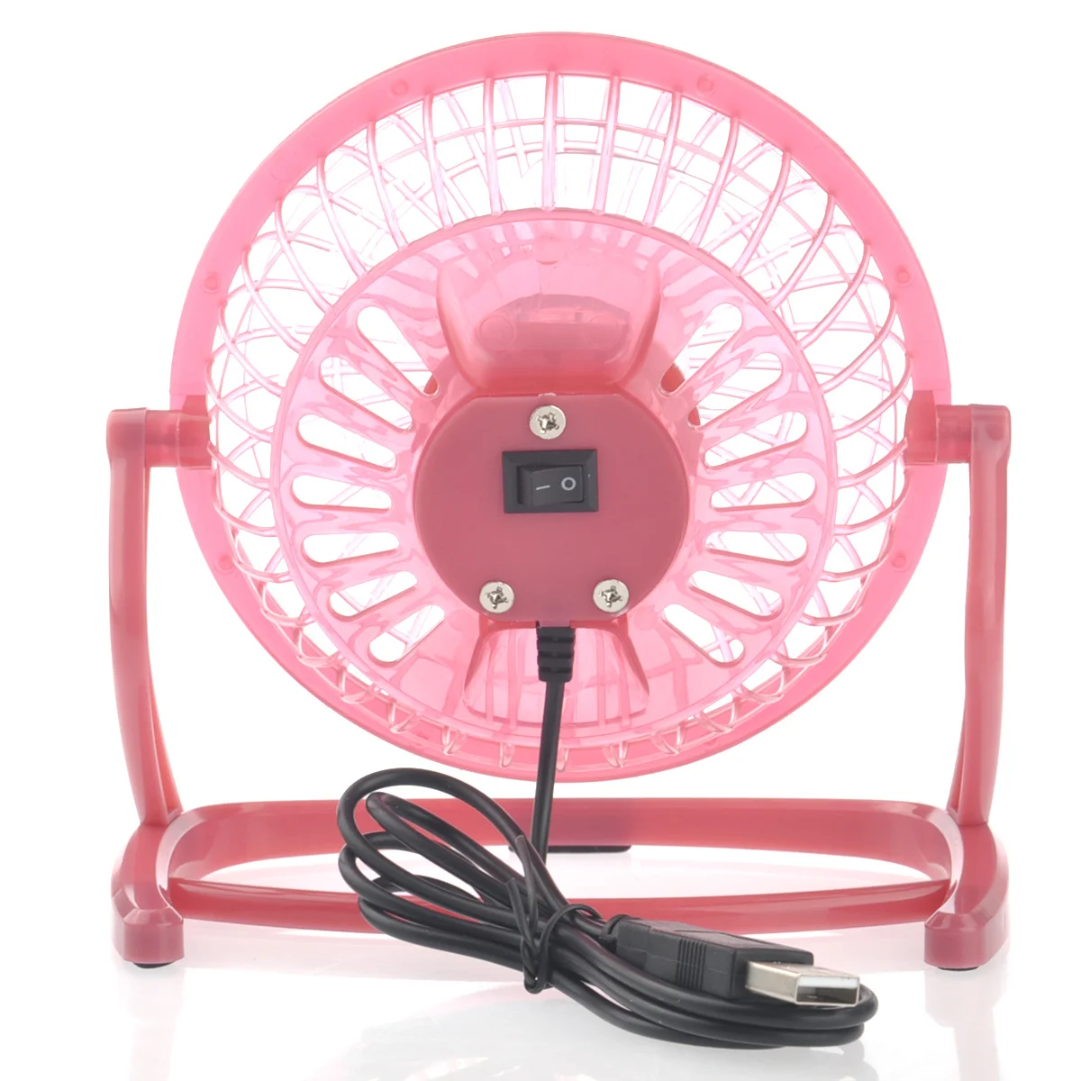 

Usb Mini Fan Pink 360 Adjustable Desktop Cooling Fan For Computer Office Home Dc 5V Motor 1.2M Cable Hard Plastic Blade