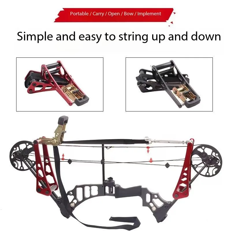 New Portable Composite Bow Archer, Detachable String Accessories, Simple Bow Opener, New