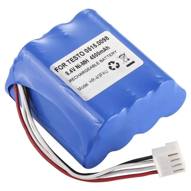 Brand New for Testo 350plus 350-EPA Flue Gas Analyzer High Quality 0515.0098 Replacement Battery 8.4V 4500mAh
