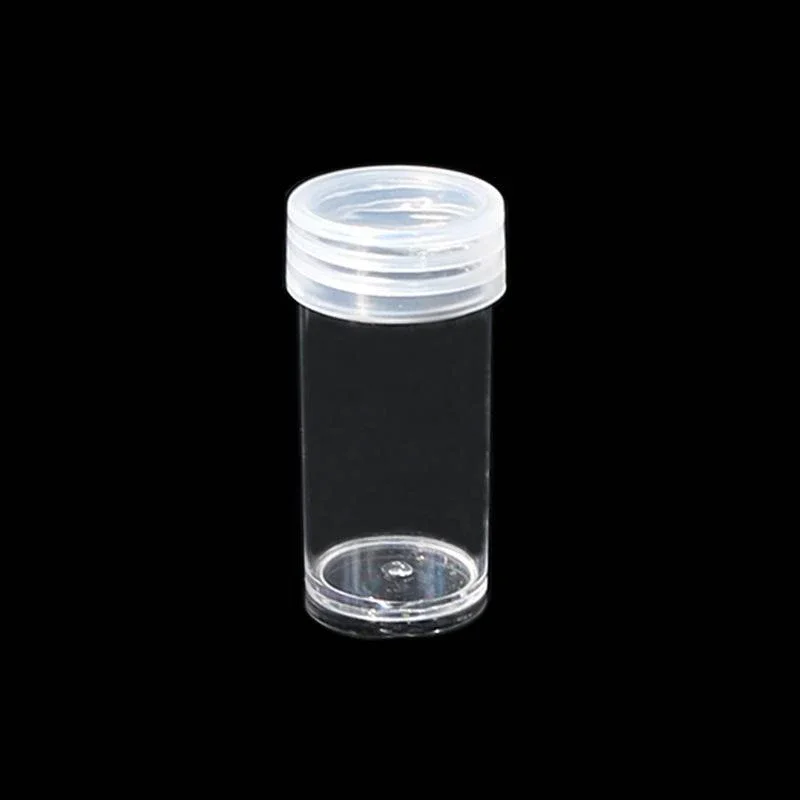 YOUQU 30PC Round Bottle Diamond Painting Accessories Storage Tank Free Combination Transparent Plastic Storage Container