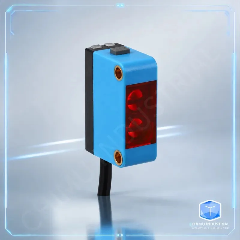 【CHIMU INDUSTRIAL】For CCD Vision Photoelectric Switch Intelligent Learning Sensor for Transparent and Opaque Object Detection