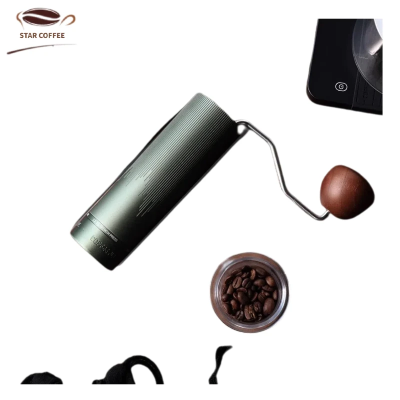 Hand Crank Coffee Bean Grinder Coffee Bean Grinder Hand Crank Coffee Machine Manual Stainless Steel CNC420 Coffee Bean Grinder