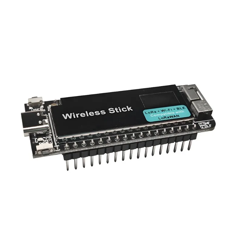 Dual Wireless Circuit Board SX1262 LoRa WiFi BLE Module 433/868/915MHz 0.49inch OLED Screen IoT Programming Development Kit