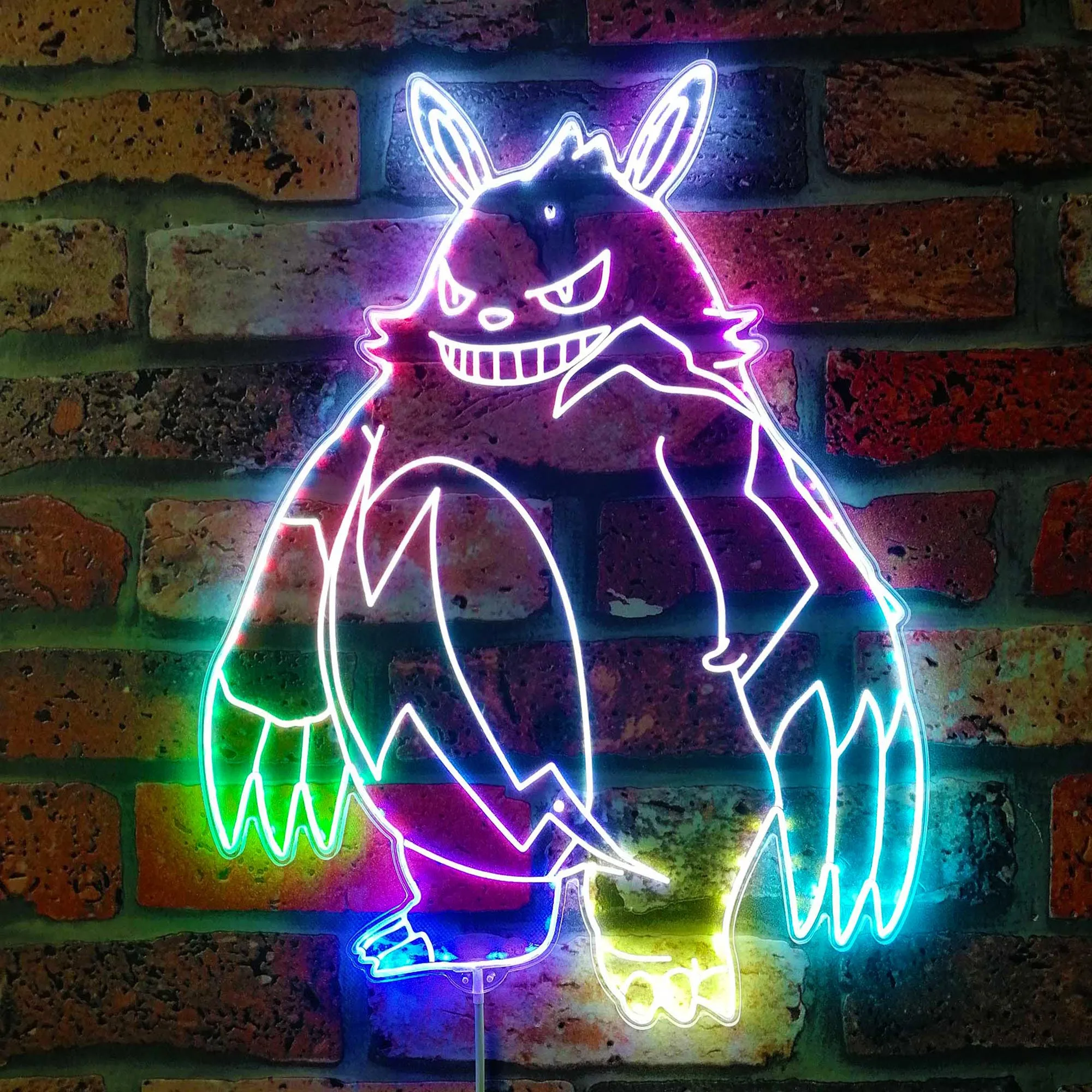 

Palworld Grizzbolt Neon LED Sign, Gamer Night Light LED Sign, Game Room Neon Sign