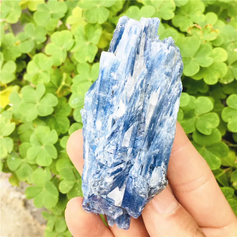 Rare Blue Crystal Natural Kyanite Rough Gem stone mineral Specimen Healing