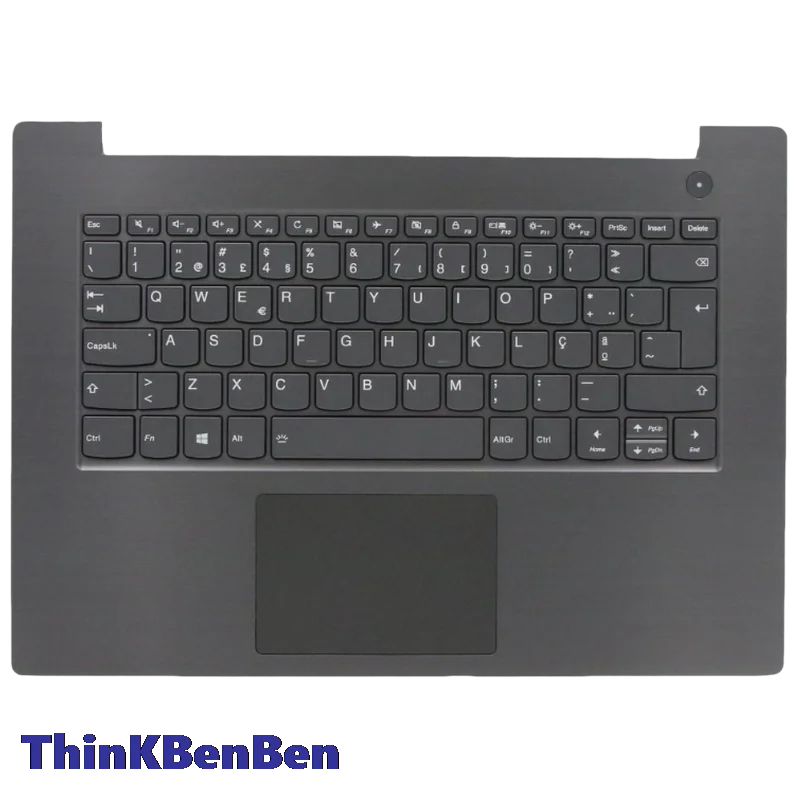 PT Portuguese Iron Gray Keyboard Upper Case Palmrest Shell Cover For Lenovo V330 14 14IKB 14ISK 14ARR 5CB0Q64375