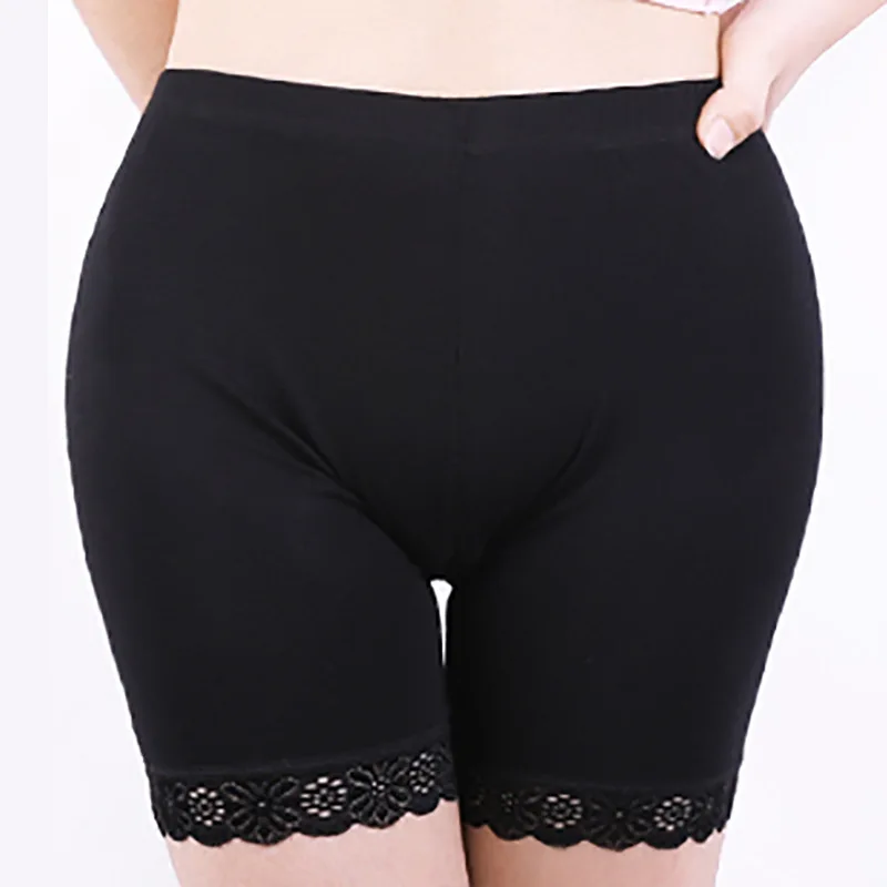 แม่วัยกลางคนกางเกง PLUS ขนาดฤดูร้อนบาง Modal สําหรับสตรีแบนมุมชุดชั้นในсыboyshort Femme