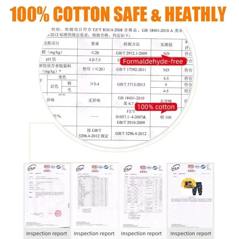 Vêtements pour enfants Ensembles pour enfants Vêtements pour enfants Garçon fille Coton Automne hiver Vêtements Pantalons Vêt