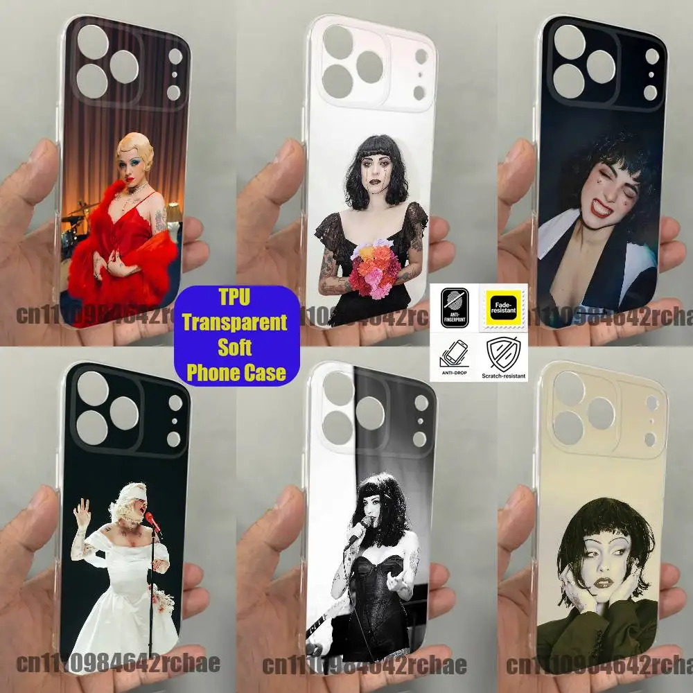 

For M-Mon Laferte Live Sessions from Mexico City Phone Case iPhone 15,16,11,14,13,17,12,Air,Mini,Pro,Max,Plus,E DIY Clear Shell
